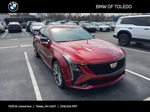 Radiant Red Tintcoat 2026 Cadillac CT5-V V-Series RWD