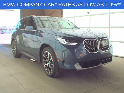 Arctic Race Blue Metallic 2025 BMW X3 30 xDrive