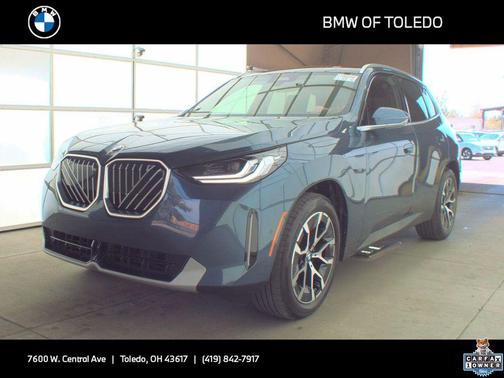 Arctic Race Blue Metallic 2025 BMW X3 30 xDrive