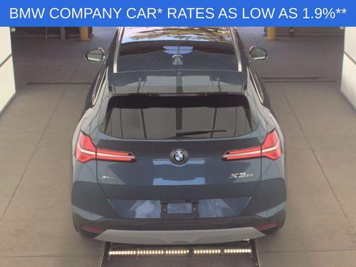Arctic Race Blue Metallic 2025 BMW X3 30 xDrive