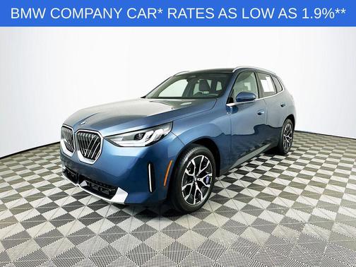 Arctic Race Blue Metallic 2025 BMW X3 30 xDrive