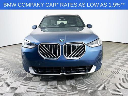 Arctic Race Blue Metallic 2025 BMW X3 30 xDrive