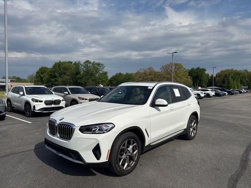 Alpine White 2024 BMW X3 xDrive30i