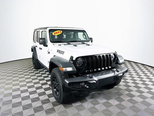 Bright White Clearcoat 2022 Jeep Wrangler Unlimited Sport