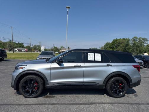 ICONIC SILVER METALLIC 2021 Ford Explorer ST