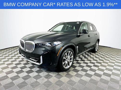 Black Sapphire Metallic 2025 BMW X5 xDrive40i