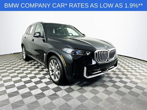 Black Sapphire Metallic 2025 BMW X5 xDrive40i