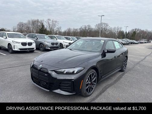 Black Sapphire Metallic 2026 BMW i4 Gran Coupe M60