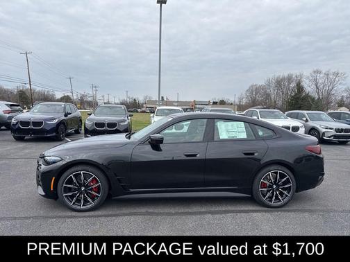 Black Sapphire Metallic 2026 BMW i4 Gran Coupe M60