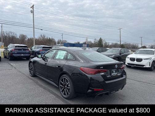 Black Sapphire Metallic 2026 BMW i4 Gran Coupe M60