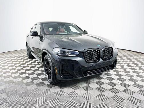 Black Sapphire Metallic 2024 BMW X4 xDrive30i