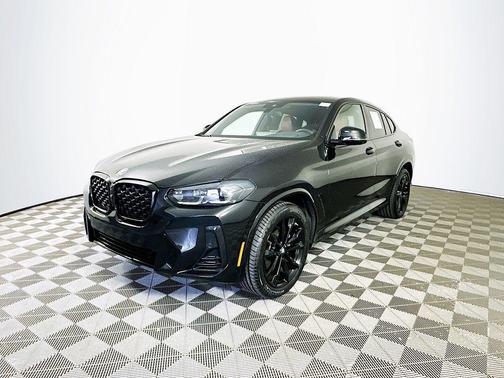 Black Sapphire Metallic 2024 BMW X4 xDrive30i