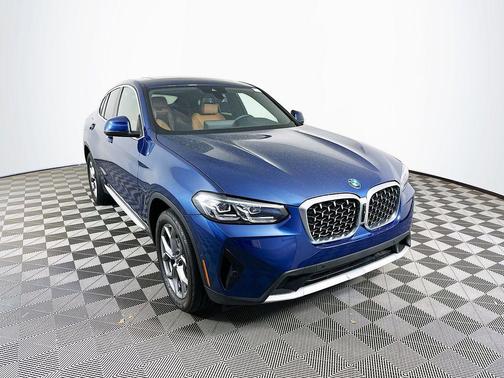 Phytonic Blue Metallic 2025 BMW X4 xDrive30i
