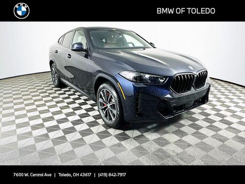 Carbon Black Metallic 2026 BMW X6 xDrive40i