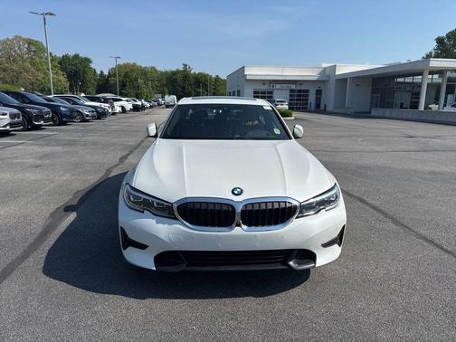 White Metallic 2020 BMW 330 xDrive