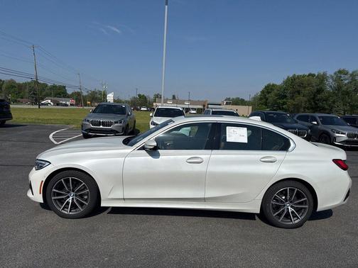 White Metallic 2020 BMW 330 xDrive