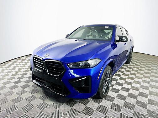 Marina Bay Blue Metallic 2024 BMW X6 M Competition