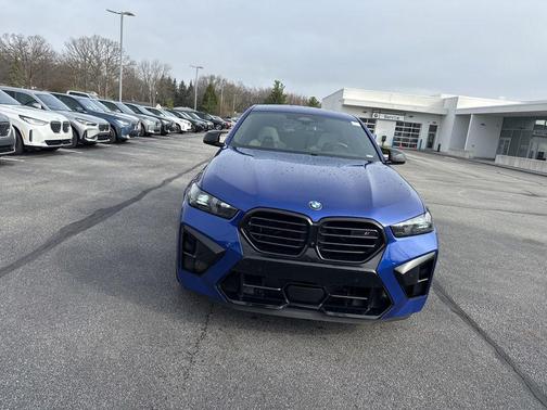 Marina Bay Blue Metallic 2024 BMW X6 M Competition
