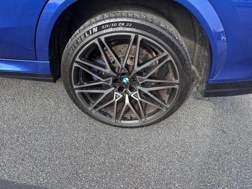 Marina Bay Blue Metallic 2024 BMW X6 M Competition