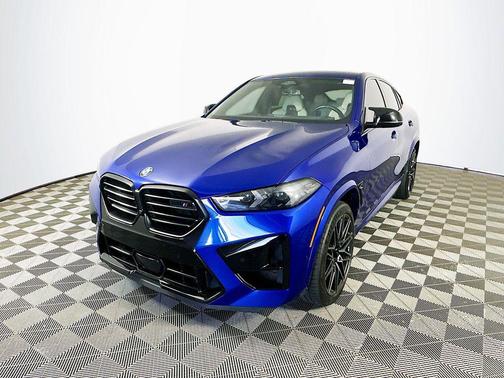 Marina Bay Blue Metallic 2024 BMW X6 M Competition