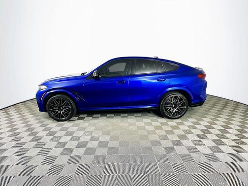Marina Bay Blue Metallic 2024 BMW X6 M Competition