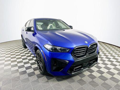 Marina Bay Blue Metallic 2024 BMW X6 M Competition