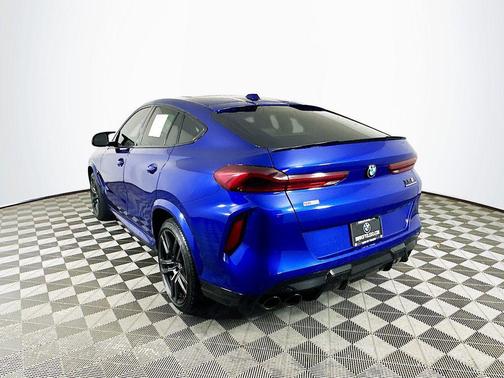 Marina Bay Blue Metallic 2024 BMW X6 M Competition