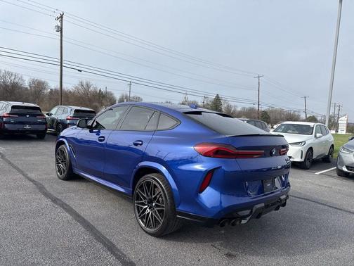 Marina Bay Blue Metallic 2024 BMW X6 M Competition
