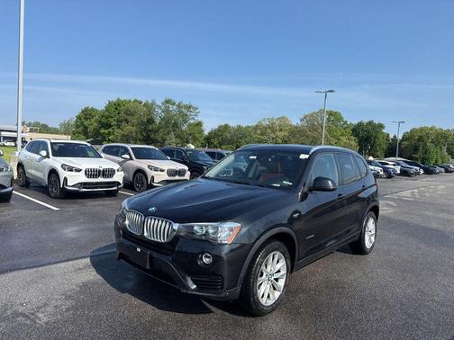 Black Sapphire Metallic 2017 BMW X3 xDrive28i