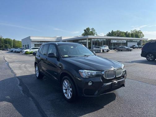 Black Sapphire Metallic 2017 BMW X3 xDrive28i