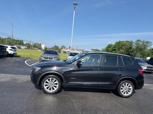 Black Sapphire Metallic 2017 BMW X3 xDrive28i