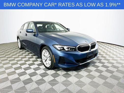 Blue Metallic 2025 BMW 330 xDrive