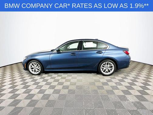 Blue Metallic 2025 BMW 330 xDrive