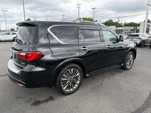 Mineral Black 2020 INFINITI QX80 Luxe
