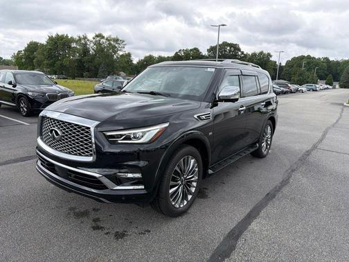 Mineral Black 2020 INFINITI QX80 Luxe