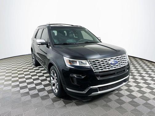 AGATE BLACK 2019 Ford Explorer Platinum
