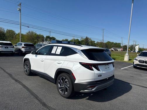 Serenity White Pearl 2025 Hyundai TUCSON Limited