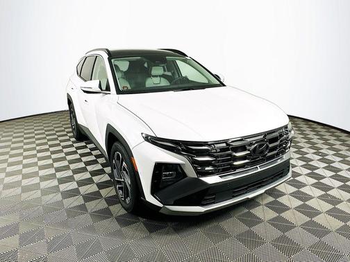Serenity White Pearl 2025 Hyundai TUCSON Limited
