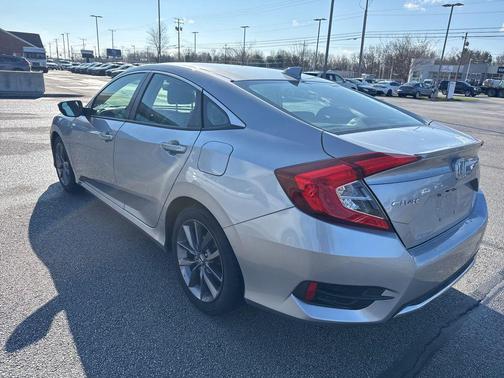 Lunar Silver Metallic 2021 Honda Civic EX-L