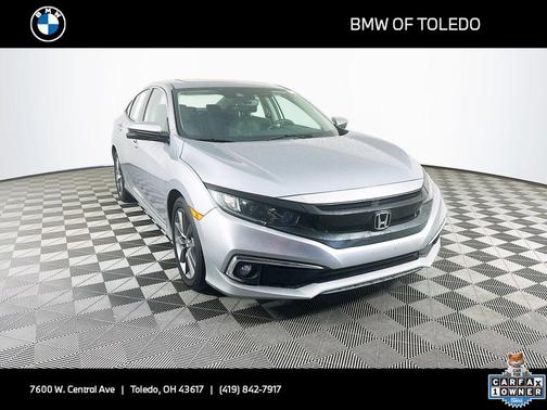 Lunar Silver Metallic 2021 Honda Civic EX-L