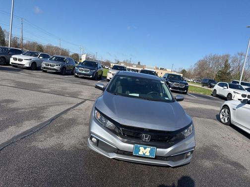 Lunar Silver Metallic 2021 Honda Civic EX-L