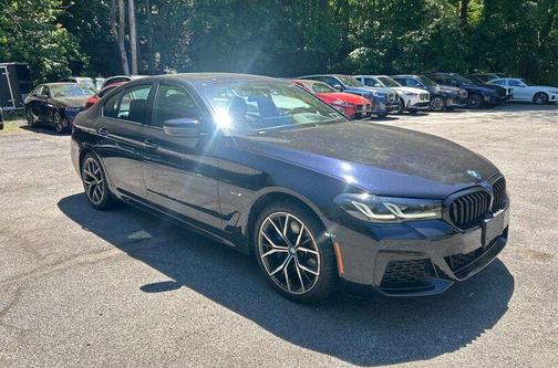 Carbon Black Metallic 2023 BMW 530e Base