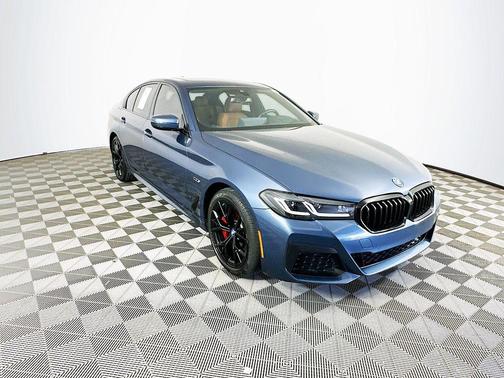 Arctic Race Blue Metallic 2023 BMW 530e Base