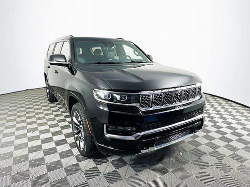 Diamond Black Crystal Pearlcoat 2023 Jeep Grand Wagoneer L Series III 4x4