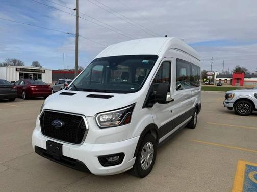 Oxford White 2023 Ford Transit-350 XLT