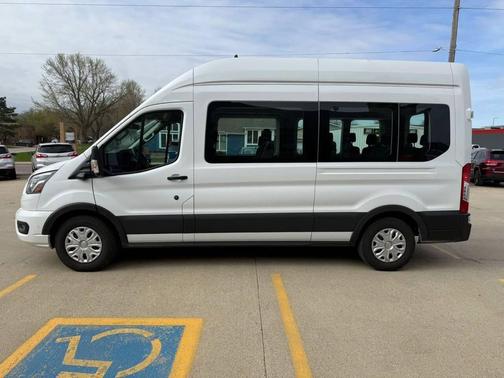 Oxford White 2023 Ford Transit-350 XLT
