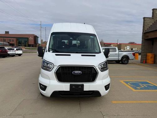 Oxford White 2023 Ford Transit-350 XLT