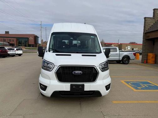 Oxford White 2023 Ford Transit-350 XLT