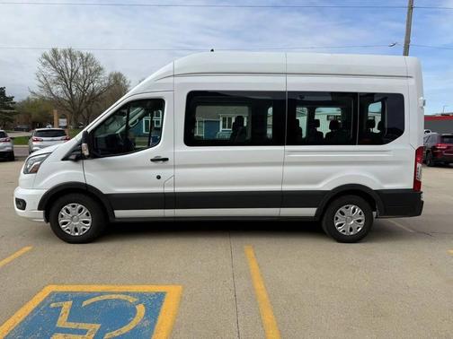 Oxford White 2023 Ford Transit-350 XLT