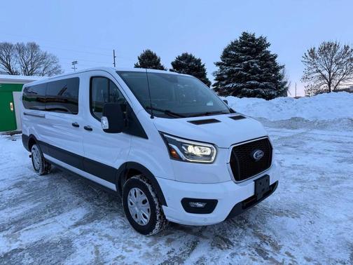 Oxford White 2023 Ford Transit-350 XLT